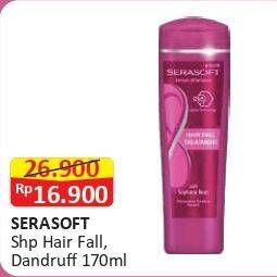 Promo Harga SERASOFT Shampoo Hairfall Treatment, Anti Dandruff 170 ml - Alfamart