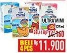 Promo Harga Ultra Mimi Susu UHT 125 ml - Hypermart