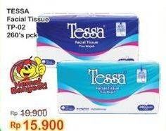 Promo Harga Tessa Facial Tissue TP-02 260 sheet - Indomaret