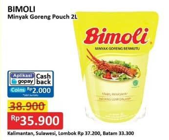 Promo Harga Bimoli Minyak Goreng 2000 ml - Alfamart