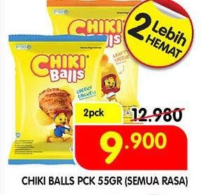 Promo Harga CHIKI BALLS Chicken Snack All Variants per 2 pouch 55 gr - Superindo