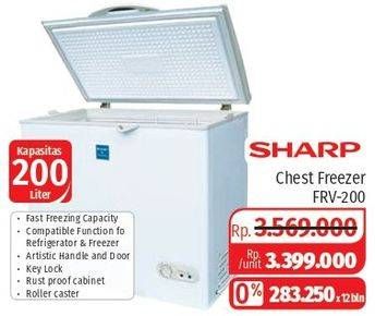 Promo Harga SHARP FRV-200  - Lotte Grosir