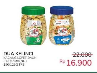 Promo Harga Dua Kelinci Kacang Lofet, Mix Nut 125 gr - Indomaret
