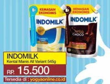 Promo Harga INDOMILK Susu Kental Manis All Variants 545 gr - Yogya