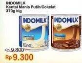 Promo Harga INDOMILK Susu Kental Manis Plain, Cokelat 370 gr - Indomaret
