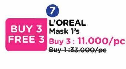 Promo Harga Loreal Revitalift Micro-Essence Mask Crystal 25 gr - Watsons