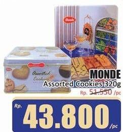 Promo Harga MONDE Assorted Cookies 320 gr - Hari Hari