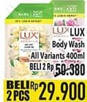 Promo Harga LUX Botanicals Body Wash All Variants 400 ml - Hypermart