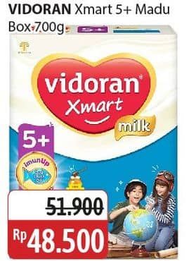 Promo Harga Vidoran Xmart 5+ Madu 725 gr - Alfamidi