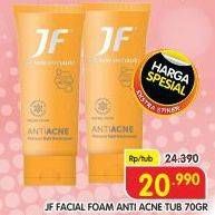 Promo Harga JF Facial Foam Anti Acne 70 gr - Superindo