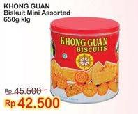 Promo Harga KHONG GUAN Assorted Biscuits 650 gr - Indomaret