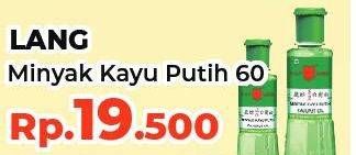 Promo Harga CAP LANG Minyak Kayu Putih 60 ml - Yogya