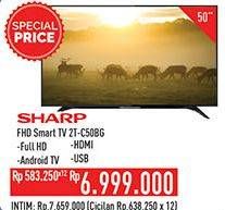 Promo Harga SHARP 2T-C50BG | LED TV 50"  - Hypermart