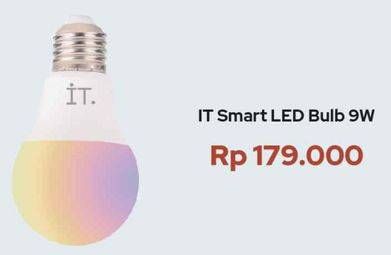 Promo Harga IT. Smart LED Bulb 9W  - iBox
