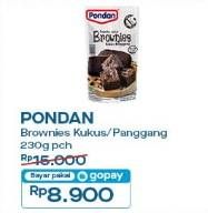 Promo Harga PONDAN Brownies Kukus/Panggang 230g pch  - Indomaret