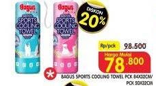 Promo Harga BAGUS Sport Cooling Towel 84 X 32 Cm, 50 X 32 Cm  - Superindo