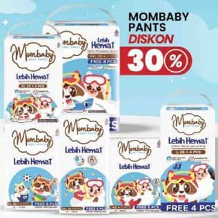 Promo Harga Mom Baby Baby Pants 24 pcs - TIP TOP