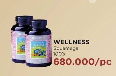 Promo Harga WELLNESS Squamega 100 pcs - Watsons