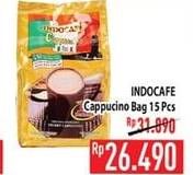 Promo Harga Indocafe Cappuccino per 15 sachet 25 gr - Hypermart