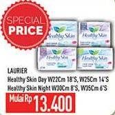 Promo Harga Laurier Healthy Skin Day Wing 22cm, Night Wing 30cm, Day Wing 25cm, Night Wing 35cm 6 pcs - Hypermart