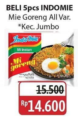 Promo Harga Indomie Mi Goreng All Variants 90 gr - Alfamidi