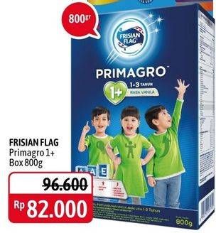 Promo Harga FRISIAN FLAG Primagro 1+ Vanilla 800 gr - Alfamidi