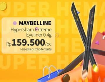 Promo Harga Maybelline HyperSharp Extreme Liner Waterproof Black  - Guardian