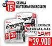 Promo Harga ENERGIZER Battery Alkaline AAA, AA 6 pcs - Hypermart