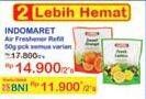 Promo Harga INDOMARET Air Freshener All Variants per 2 pouch 50 gr - Indomaret