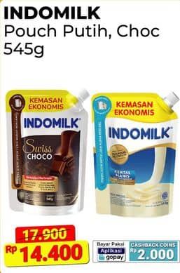 Promo Harga Indomilk Susu Kental Manis Cokelat, Plain 545 gr - Alfamart