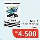 Promo Harga Mintz Candy Chewy Mint Blackmint 40 gr - Alfamidi