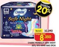 Promo Harga Charm Safe Night Wing 29cm  - Superindo