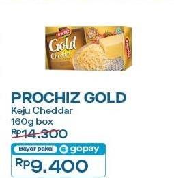 Promo Harga Prochiz Gold Cheddar 160 gr - Indomaret