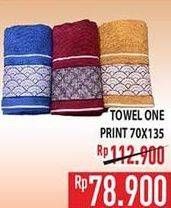 Promo Harga TOWEL ONE Handuk Mandi 70 X 135 Cm  - Hypermart