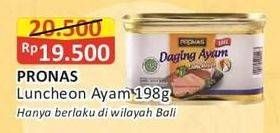 Promo Harga PRONAS Daging Ayam Luncheon 198 gr - Alfamart