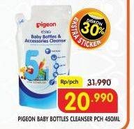 Promo Harga PIGEON Baby Bottles & Accessories Cleaner 450 ml - Superindo