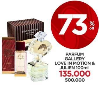 Promo Harga LOVE IN MOTION Parfum 100ml  - Watsons