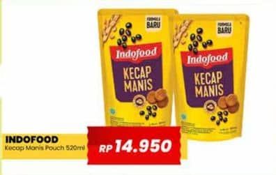 Promo Harga Indofood Kecap Manis 520 ml - Yogya