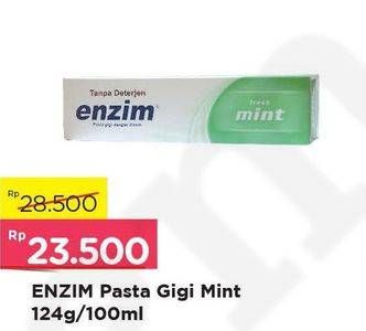 Promo Harga Pasta Gigi Mint 124g/100ml  - Alfamart