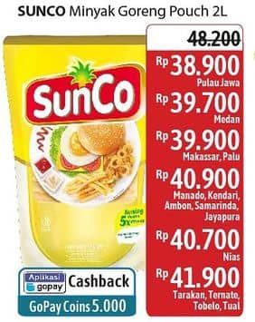 Promo Harga Sunco Minyak Goreng 2000 ml - Alfamidi