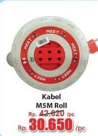 Promo Harga Meet Kabel Roll M5M  - Hari Hari
