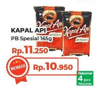 Promo Harga Kapal Api Kopi Bubuk Special 165 gr - Yogya