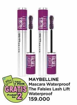 Promo Harga Maybelline The Falsies Lash Lift Waterproof Mascara 30 gr - Watsons