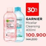 Promo Harga Garnier Micellar Water 400 ml - Watsons