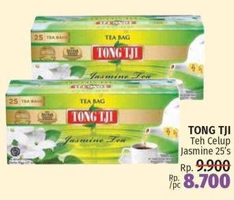 Promo Harga Tong Tji Teh Celup Jasmine Dengan Amplop 25 pcs - LotteMart