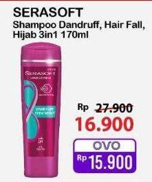 Promo Harga Serasoft Shampoo Hijab 3in1, Hairfall Treatment, Anti Dandruff 170 ml - Alfamart