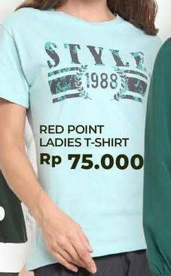 Promo Harga RED POINT T-Shirt  - Carrefour