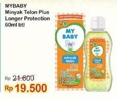 Promo Harga MY BABY Minyak Telon Plus Longer Protection 60 ml - Indomaret