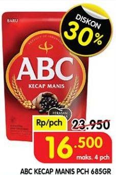 Promo Harga ABC Kecap Manis 700 ml - Superindo