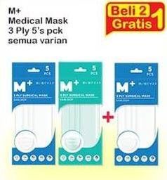 Promo Harga M Medical Mask 5 pcs - Indomaret